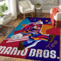 Super Mario Bros Area Rug