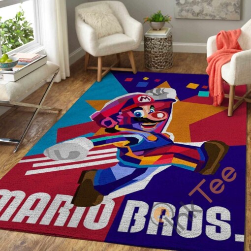 Super Mario Bros Area Rug