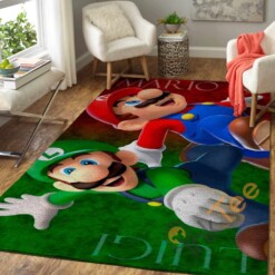 Super Mario Bros Area Rug