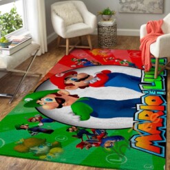 Super Mario Bros Area Rug