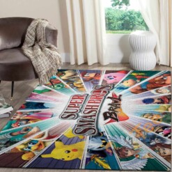 Super Smash Bros Area Rug