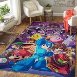 Super Smash Bros Area Rug