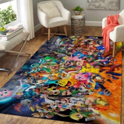 Super Smash Bros Area Rug