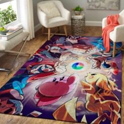 Super Smash Bros Ultimate Area Rug