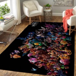 Super Smash Bros Ultimate Area Rug