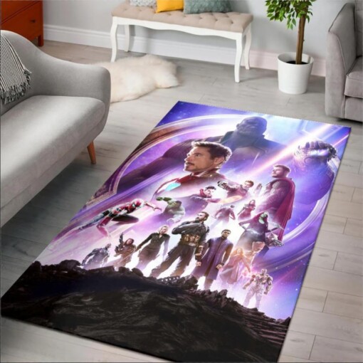 Superhero Avengers Infinity War Rug  Custom Size And Printing