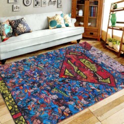 Superman Area Rug