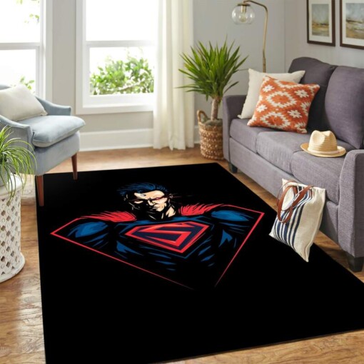 Superman Badass Carpet Rug
