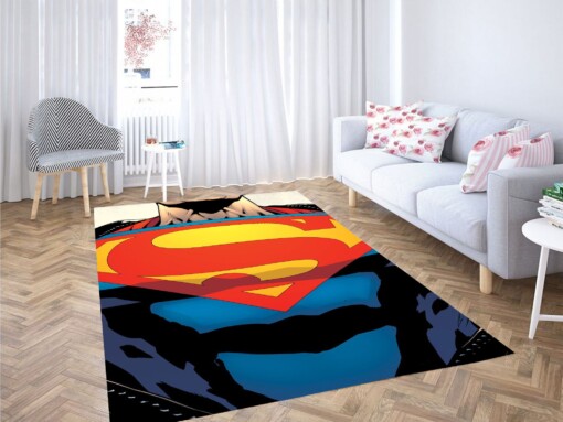 Superman Body Carpet Rug
