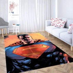 Superman Comic Carpet Rug