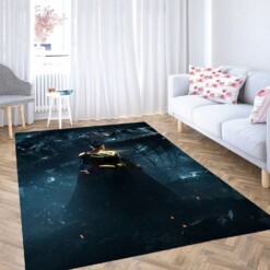 Superman Glowing Carpet Rug