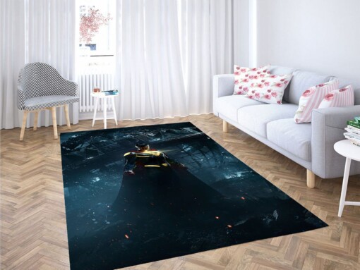 Superman Glowing Carpet Rug