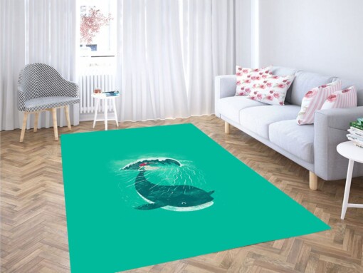 Surfing Ocean Carpet Rug