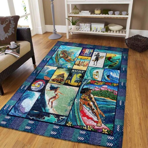 Surfing Rug