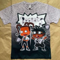 Susie  Chuckie Shirt Jordan Rugrats Characters Custom 3D All Over Print T-Shirt