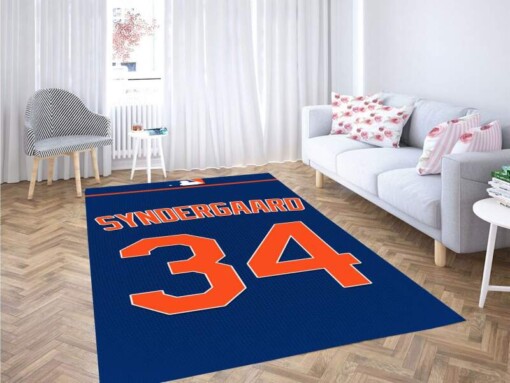 Syndergaard Jersy Wallpaper Carpet Rug