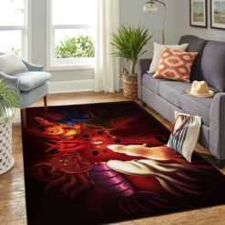 Tailed Beast Carpet Floor Area Rug