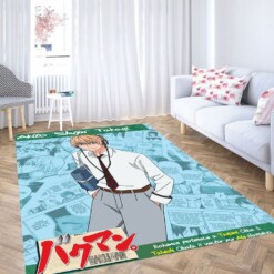 Takagi Akito Character Sheet Living Room Modern Carpet Rug