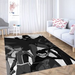 Teen Titans Comic Looks Carpet Rug