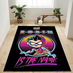 Teen Titans Go To The Movies Robin Rug  Custom Size And Printing