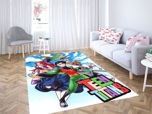 Teen Titans Main Character Living Room Modern Carpet Rug