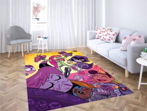 Teen Titans Tone Carpet Rug