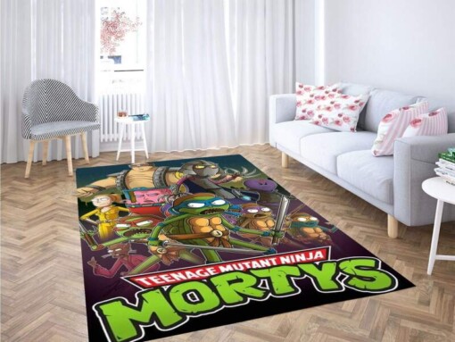Teenage Mutant Ninja Turtles Wallpaper Carpet Rug