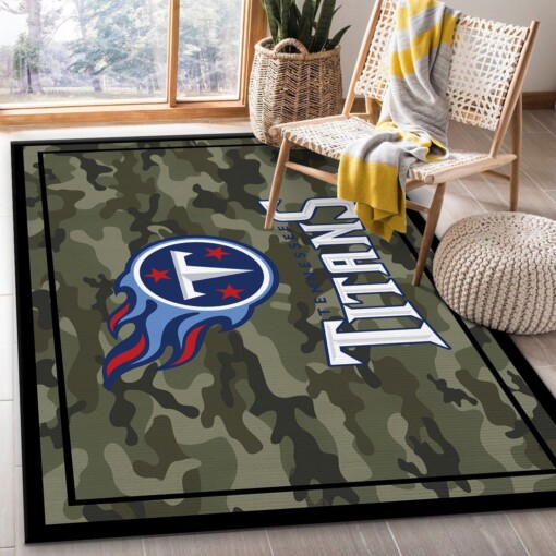 Tennessee Titans NFL Rug  Custom Size And Printing