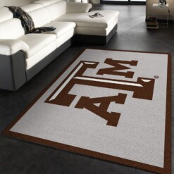 Texas AM Rug  Custom Size And Printing