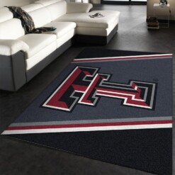 Texas Tech Rug  Custom Size And Printing