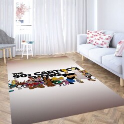The 90s Cartoon Shows Living Room Modern Carpet Rug
