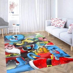 The Amazing World Of Gumball 3d Painting Carpet Rug