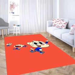 The Amazing World Of Gumball Action Living Room Modern Carpet Rug