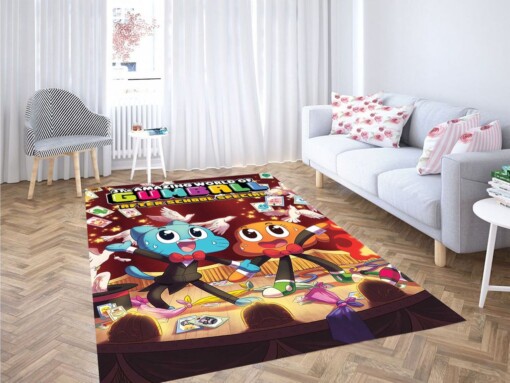 The Amazing World Of Gumball After School Special Living Room Modern Carpet Rug