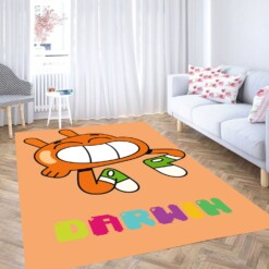 The Amazing World Of Gumball Darwin Carpet Rug