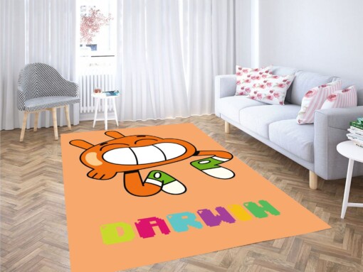 The Amazing World Of Gumball Darwin Carpet Rug