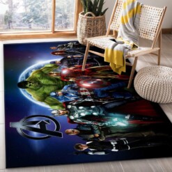 The Avenger Rug  Custom Size And Printing