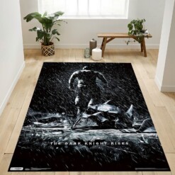 The Dark Knight Rises Bane Rug  Custom Size And Printing