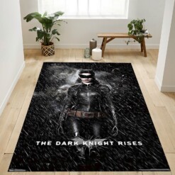 The Dark Knight Rises Catwoman Rug  Custom Size And Printing