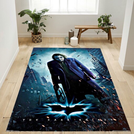 The Dark Knight The Joker Rug  Custom Size And Printing