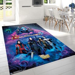 The Descendants Disney Rug  Custom Size And Printing