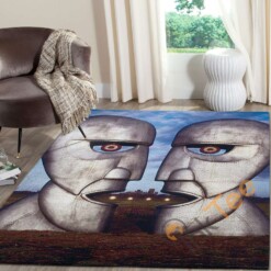 The Division Bell Album Heads Rug