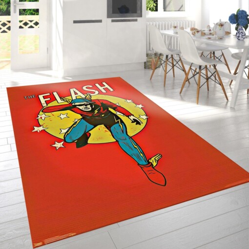 The Flash Rug  Custom Size And Printing