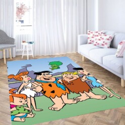 The Flinstones Character Living Room Modern Carpet Rug