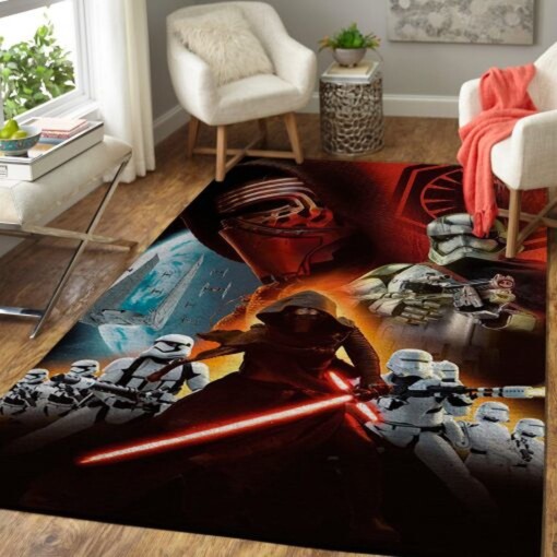 The Force Awakens Star Wars Rug  Custom Size And Printing