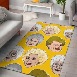 The Golden Girls Area Rug