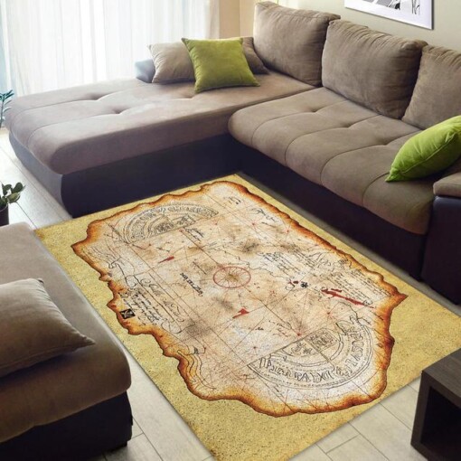 The Goonies Map Area Rug