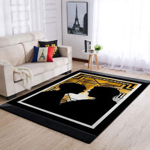 The Great Gatsby Leonardo Dicaprio F Scott Fitzgerald Rug