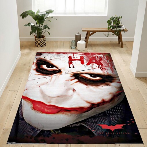 The Joker Rug  Custom Size And Printing