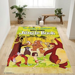 The Jungle Book Rug  Custom Size And Printing